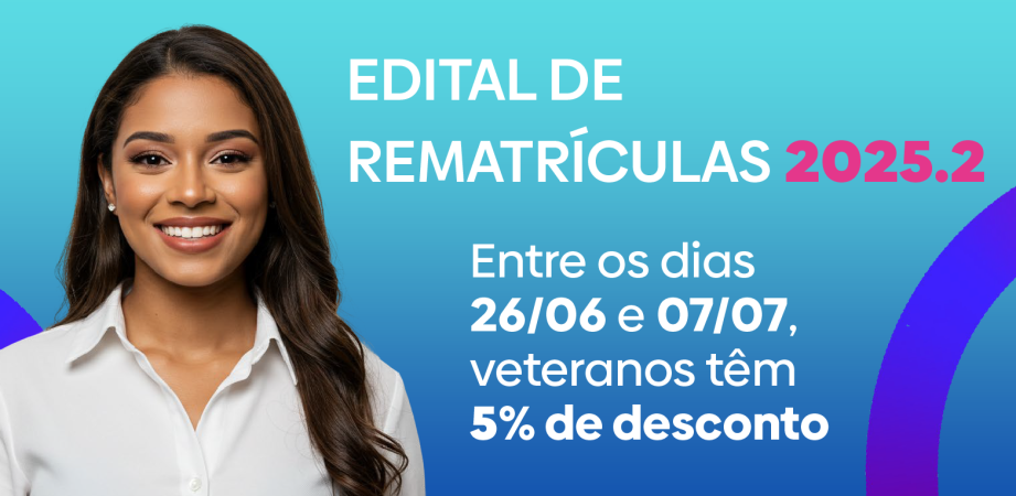 Confira o edital de rematrículas